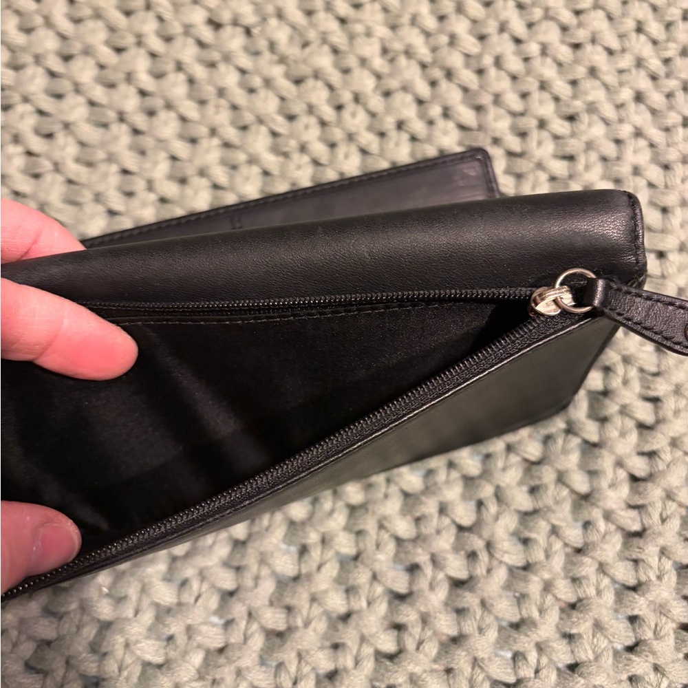 Coach Black Leather wallet - Picture 3 of 9